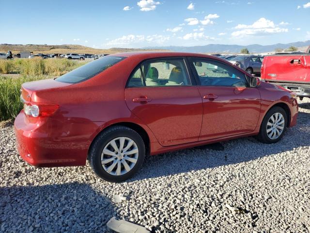 5YFBU4EE4CP062164 - 2012 TOYOTA COROLLA BASE წითელი ფოტო 3