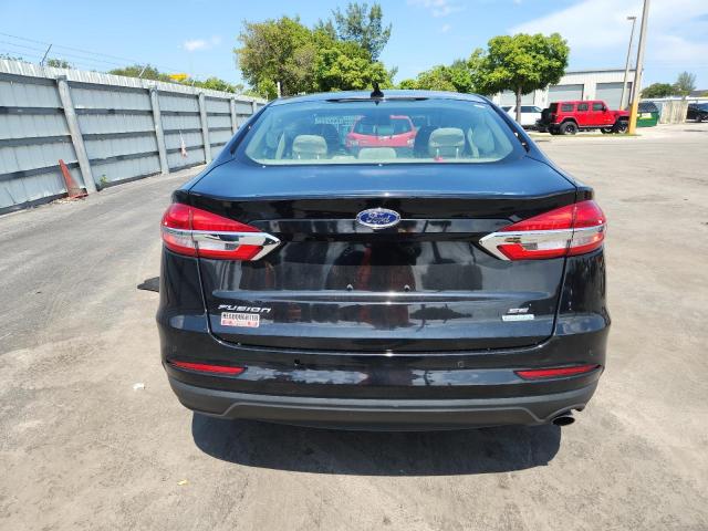 3FA6P0HD2LR232252 - 2020 FORD FUSION SE შავი ფოტო 6