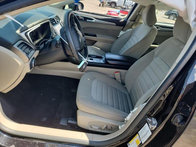 3FA6P0HD2LR232252 - 2020 FORD FUSION SE შავი ფოტო 7