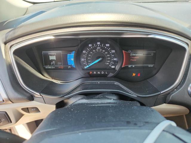 3FA6P0HD2LR232252 - 2020 FORD FUSION SE შავი ფოტო 9