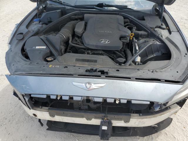 KMHGN4JE4FU082507 - 2015 HYUNDAI GENESIS 3.8L 蓝色 照片 11