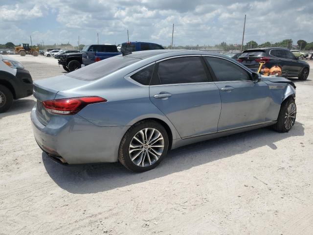 KMHGN4JE4FU082507 - 2015 HYUNDAI GENESIS 3.8L 蓝色 照片 3