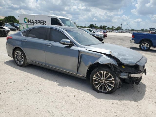 KMHGN4JE4FU082507 - 2015 HYUNDAI GENESIS 3.8L 蓝色 照片 4