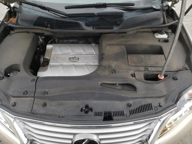 2T2BK1BA5DC170621 - 2013 LEXUS RX 350 BASE GOLD photo 12