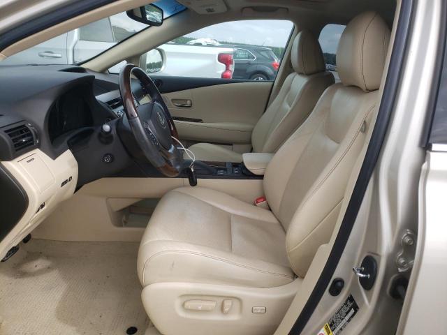 2T2BK1BA5DC170621 - 2013 LEXUS RX 350 BASE GOLD photo 7