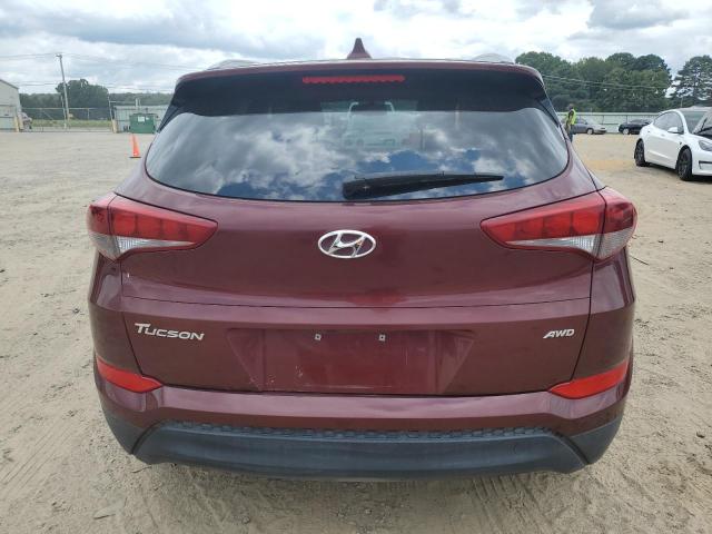 KM8J3CA48JU597449 - 2018 HYUNDAI TUCSON SEL BURGUNDY photo 6