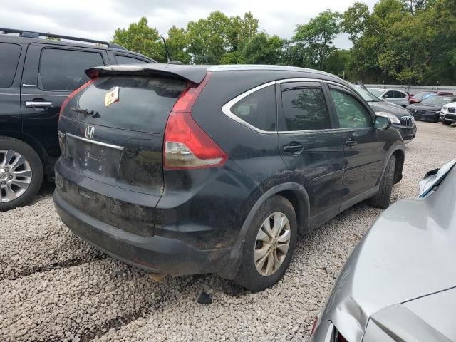 5J6RM3H76CL001925 - 2012 HONDA CR-V EXL BLACK photo 3