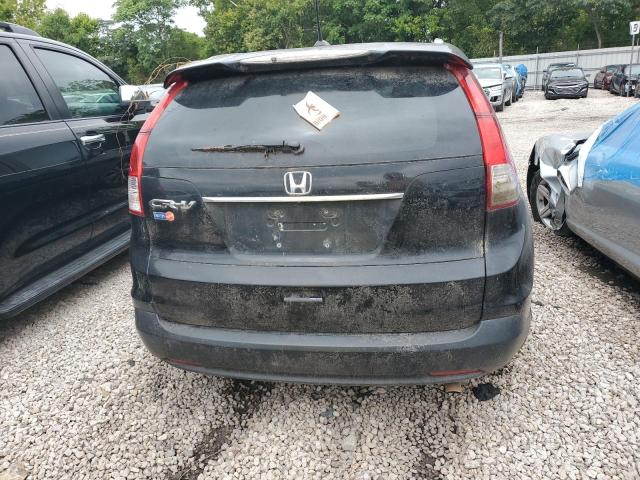 5J6RM3H76CL001925 - 2012 HONDA CR-V EXL BLACK photo 6