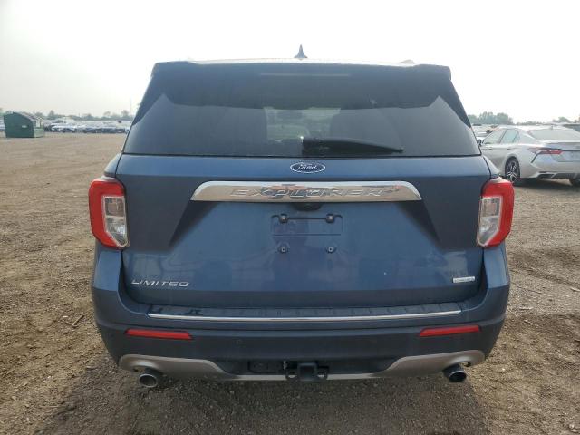 1FMSK7FH8LGA43808 - 2020 FORD EXPLORER LIMITED Mavi foto 6