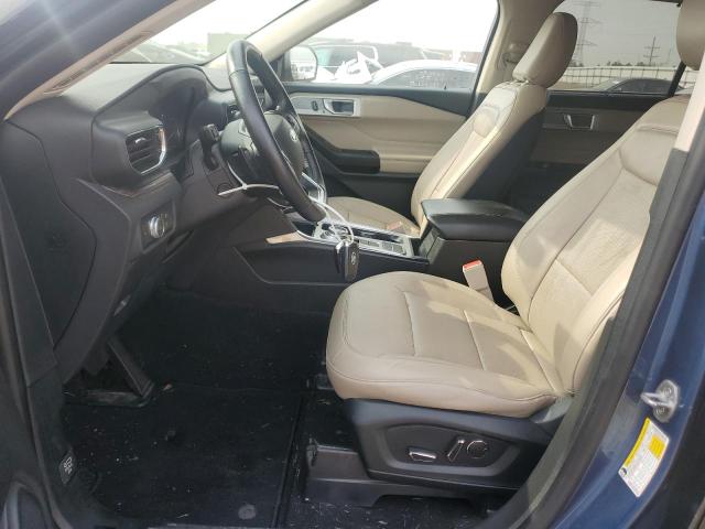 1FMSK7FH8LGA43808 - 2020 FORD EXPLORER LIMITED Mavi foto 7