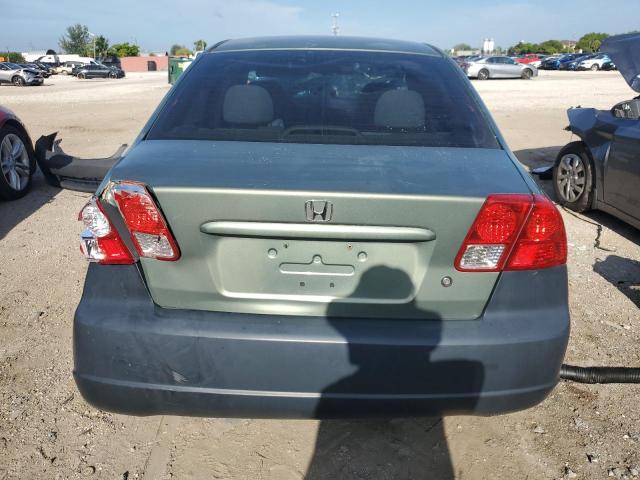2HGES16334H537214 - 2004 HONDA CIVIC DX VP 绿色 照片 6
