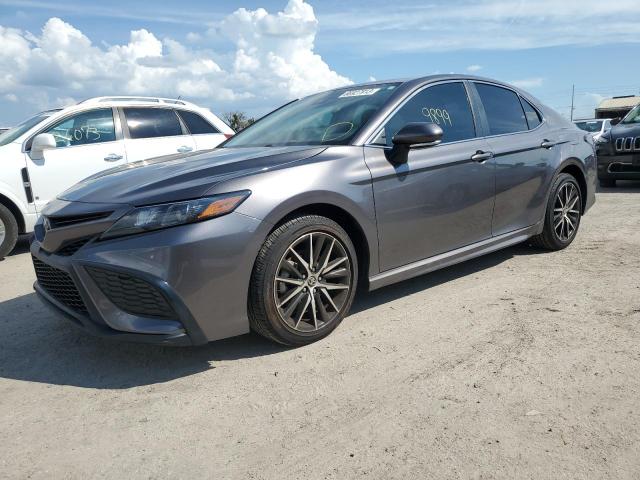 4T1G11AK9PU762677 - 2023 TOYOTA CAMRY SE NIGHT SHADE GRAY photo 12