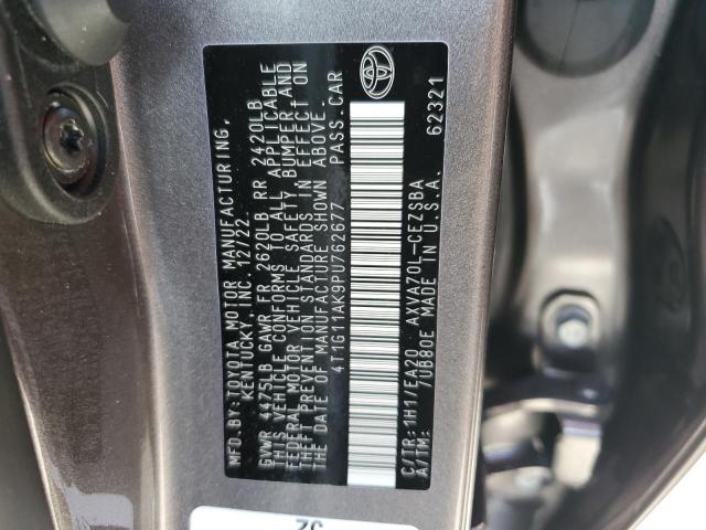 4T1G11AK9PU762677 - 2023 TOYOTA CAMRY SE NIGHT SHADE GRAY photo 13