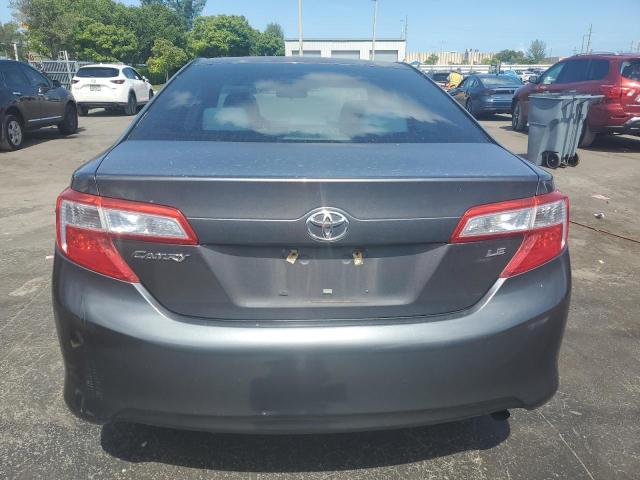 4T1BF1FK1CU173783 - 2012 TOYOTA CAMRY BASE GRAY photo 6