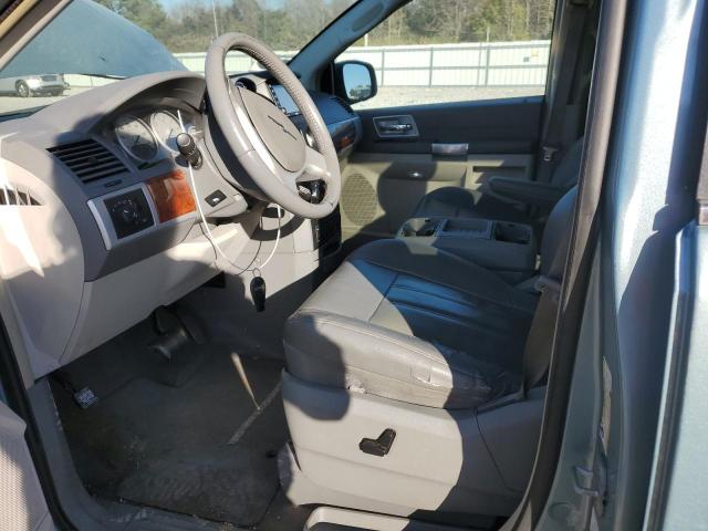 2A8HR54P08R152853 - 2008 CHRYSLER TOWN & COU TOURING ლურჯი ფოტო 7