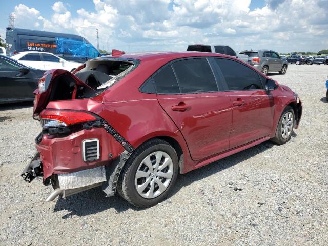 JTDEPMAE1NJ190914 - 2022 TOYOTA COROLLA LE 栗色 照片 3