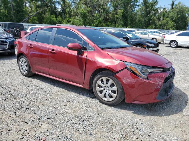 JTDEPMAE1NJ190914 - 2022 TOYOTA COROLLA LE 栗色 照片 4