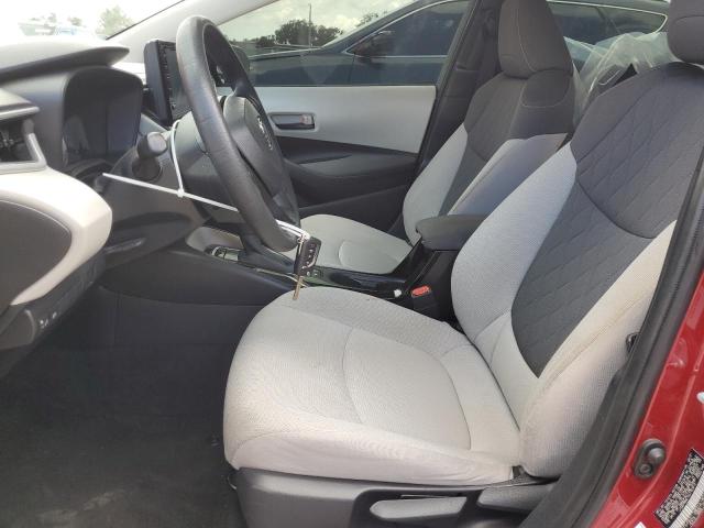 JTDEPMAE1NJ190914 - 2022 TOYOTA COROLLA LE 栗色 照片 7