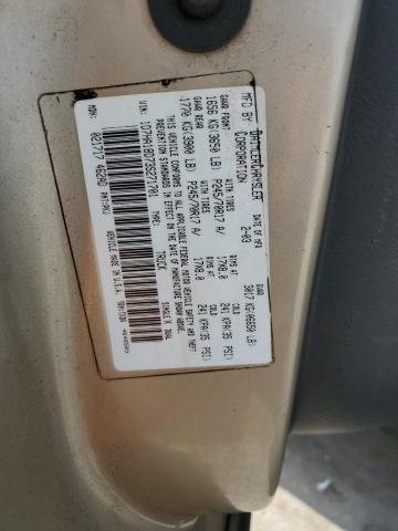 1D7HA18D73S271701 - 2003 DODGE RAM 1500 ST TAN photo 13
