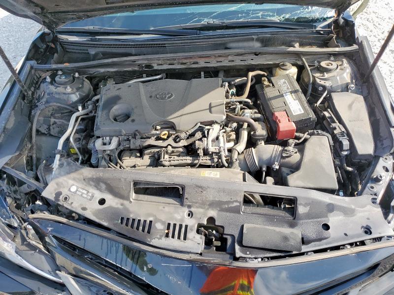 4T1B11HK1JU596694 - 2018 TOYOTA CAMRY L BLACK photo 11