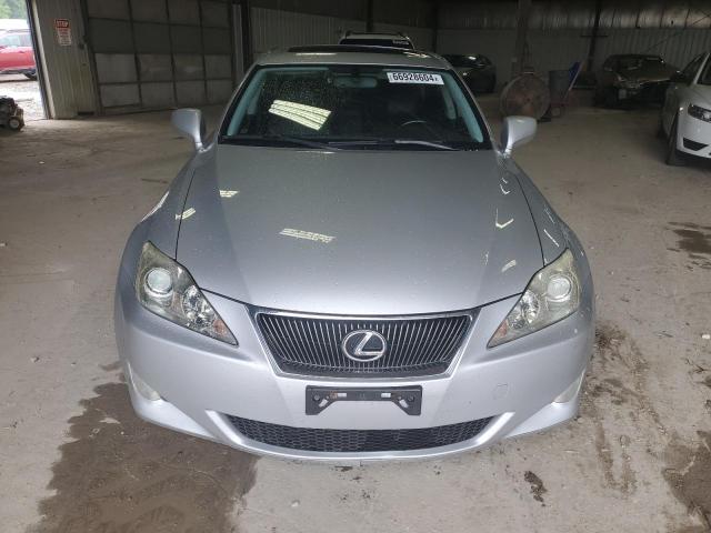 JTHCK262882024766 - 2008 LEXUS IS 250 SILVER photo 5