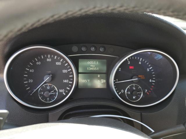 4JGBB8GB0BA657379 - 2011 MERCEDES-BENZ ML 350 4MATIC WHITE photo 9