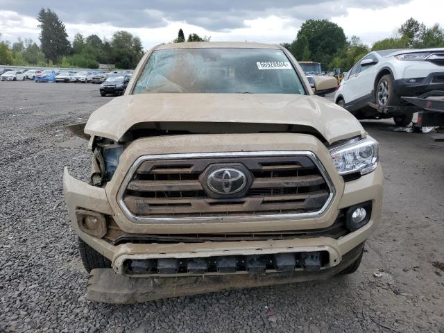 3TMCZ5AN5KM256791 - 2019 TOYOTA TACOMA DOUBLE CAB BEIGE photo 5