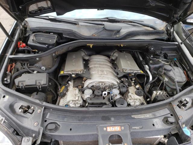 4JGBB77E87A202856 - 2007 MERCEDES-BENZ ML 63 AMG BLACK photo 12