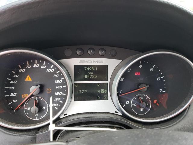 4JGBB77E87A202856 - 2007 MERCEDES-BENZ ML 63 AMG BLACK photo 9