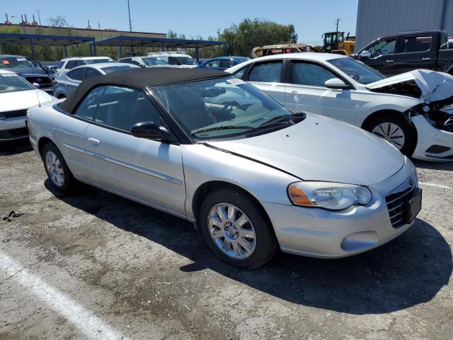 1C3EL65R65N640753 - 2005 CHRYSLER SEBRING LIMITED SILVER photo 4