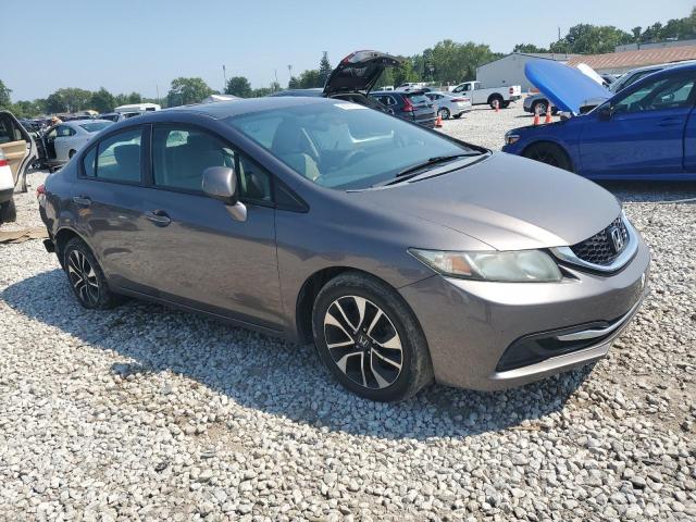 19XFB2F89DE233773 - 2013 HONDA CIVIC EX ნაცრისფერი ფოტო 4