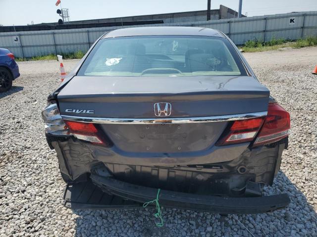 19XFB2F89DE233773 - 2013 HONDA CIVIC EX ნაცრისფერი ფოტო 6