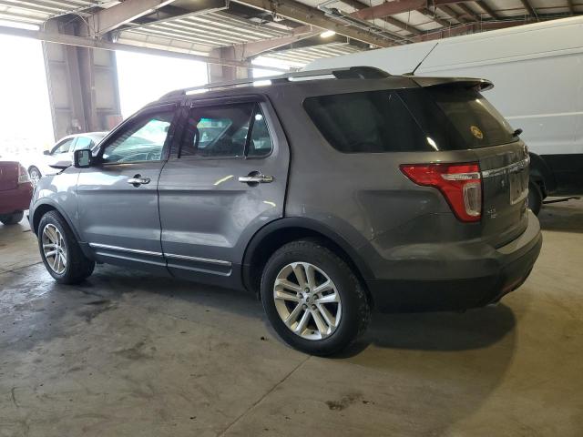 1FM5K7D87EGB23183 - 2014 FORD EXPLORER XLT GRAY photo 2