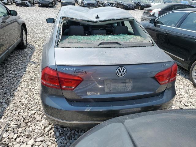 1VWCM7A30DC057142 - 2013 VOLKSWAGEN PASSAT SEL أسود صورة 6