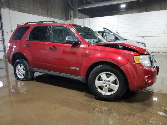 1FMCU93168KA42548 - 2008 FORD ESCAPE XLT RED photo 4