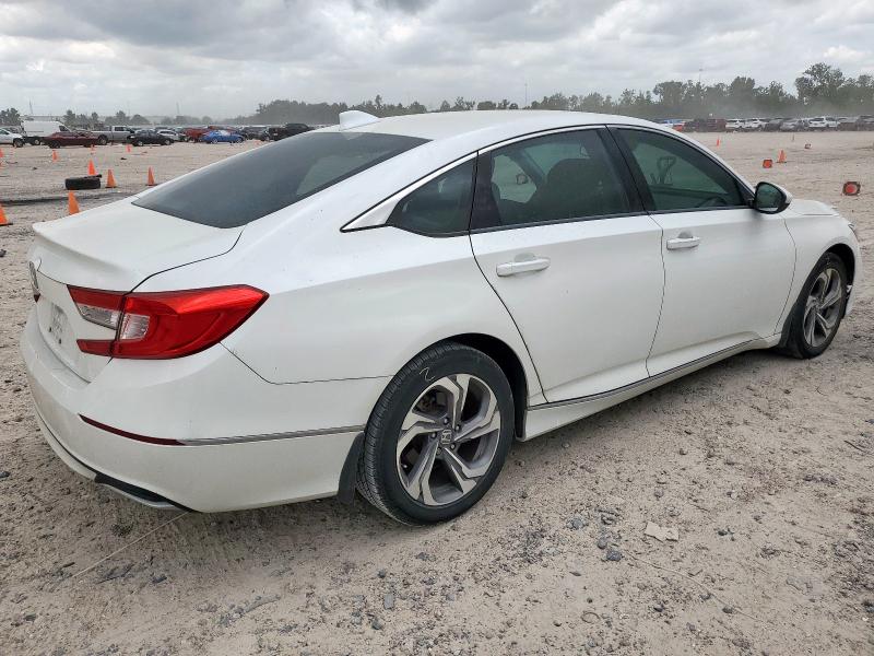 1HGCV1F42JA015093 - 2018 HONDA ACCORD EX Ақ фото 3