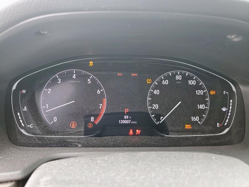 1HGCV1F42JA015093 - 2018 HONDA ACCORD EX Ақ фото 9