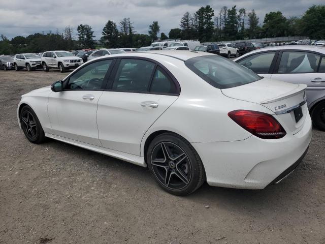 WDDWF8EB9LR548750 - 2020 MERCEDES-BENZ C 300 4MATIC WHITE photo 2