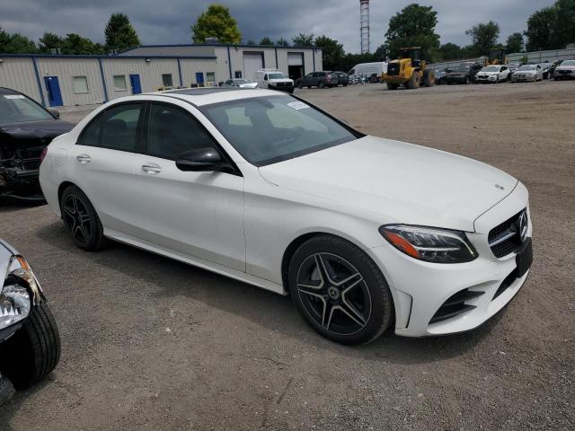 WDDWF8EB9LR548750 - 2020 MERCEDES-BENZ C 300 4MATIC WHITE photo 4