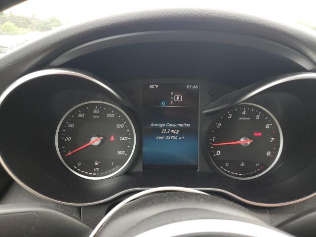 WDDWF8EB9LR548750 - 2020 MERCEDES-BENZ C 300 4MATIC WHITE photo 9