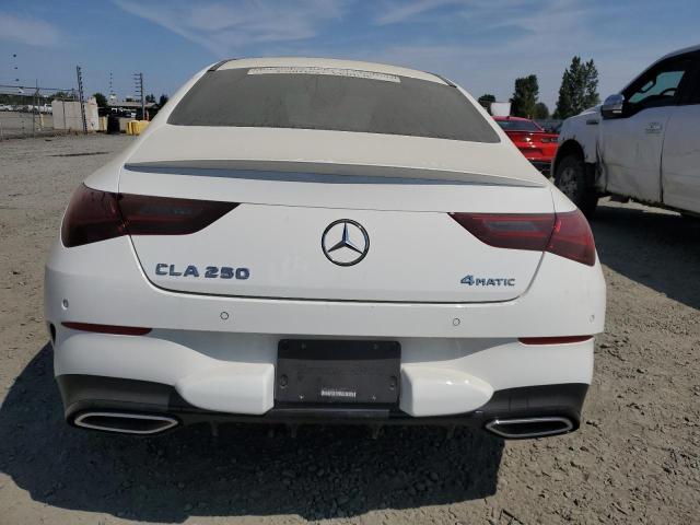 W1K5J4HB8SN524654 - 2025 MERCEDES-BENZ CLA 250 4MATIC WHITE photo 6