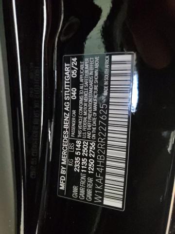 W1KAF4HB2RR227625 - 2024 MERCEDES-BENZ C 300 4MATIC BLACK photo 13