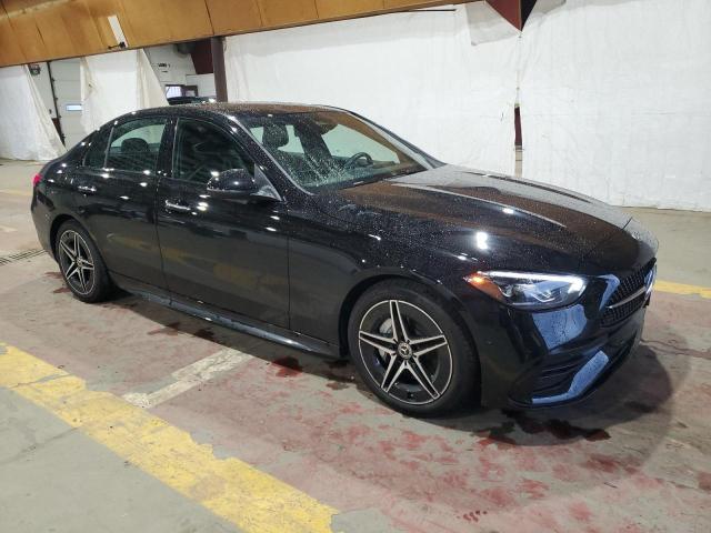 W1KAF4HB2RR227625 - 2024 MERCEDES-BENZ C 300 4MATIC BLACK photo 4