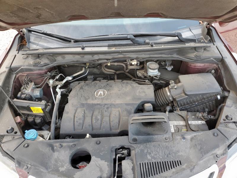 5J8TB4H33DL024392 - 2013 ACURA RDX BURGUNDY photo 12