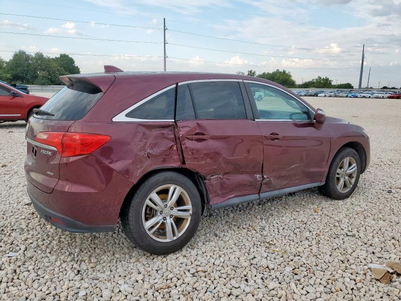 5J8TB4H33DL024392 - 2013 ACURA RDX BURGUNDY photo 3