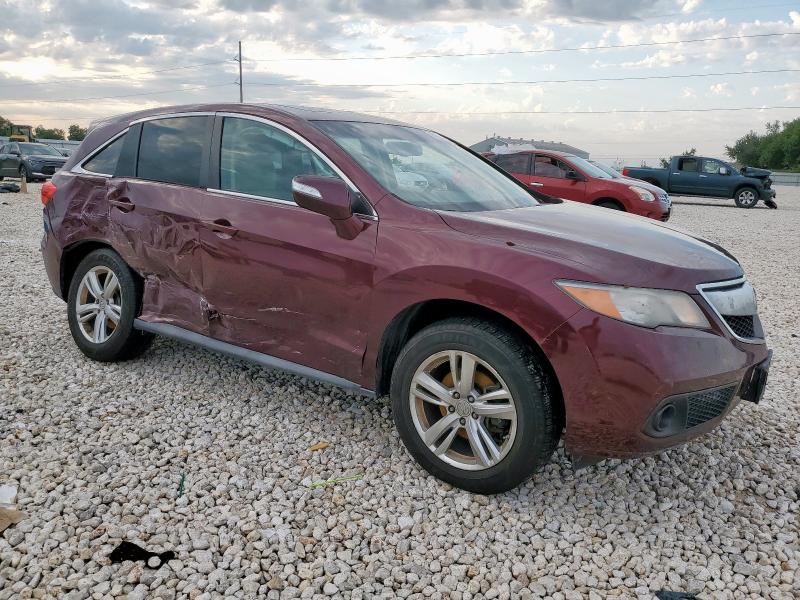 5J8TB4H33DL024392 - 2013 ACURA RDX BURGUNDY photo 4