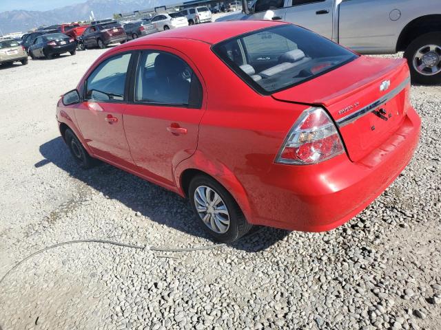KL1TD5DE9AB126570 - 2010 CHEVROLET AVEO LS 红色 照片 2