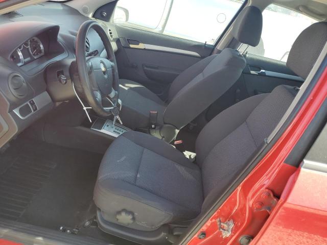 KL1TD5DE9AB126570 - 2010 CHEVROLET AVEO LS 红色 照片 7
