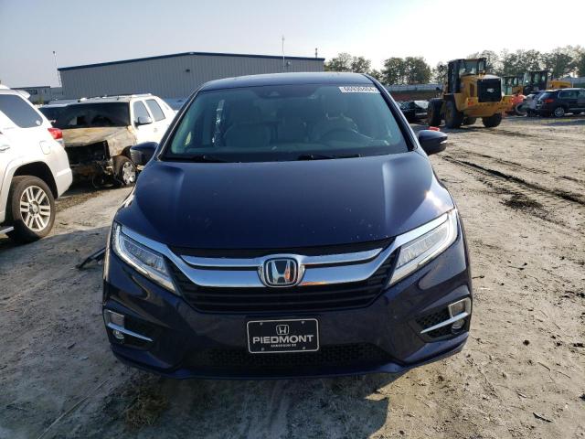 5FNRL6H91JB108991 - 2018 HONDA ODYSSEY ELITE BLUE photo 5