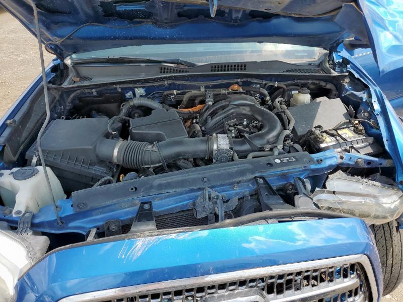 5TFAZ5CN9GX011045 - 2016 TOYOTA TACOMA DOUBLE CAB BLUE photo 11
